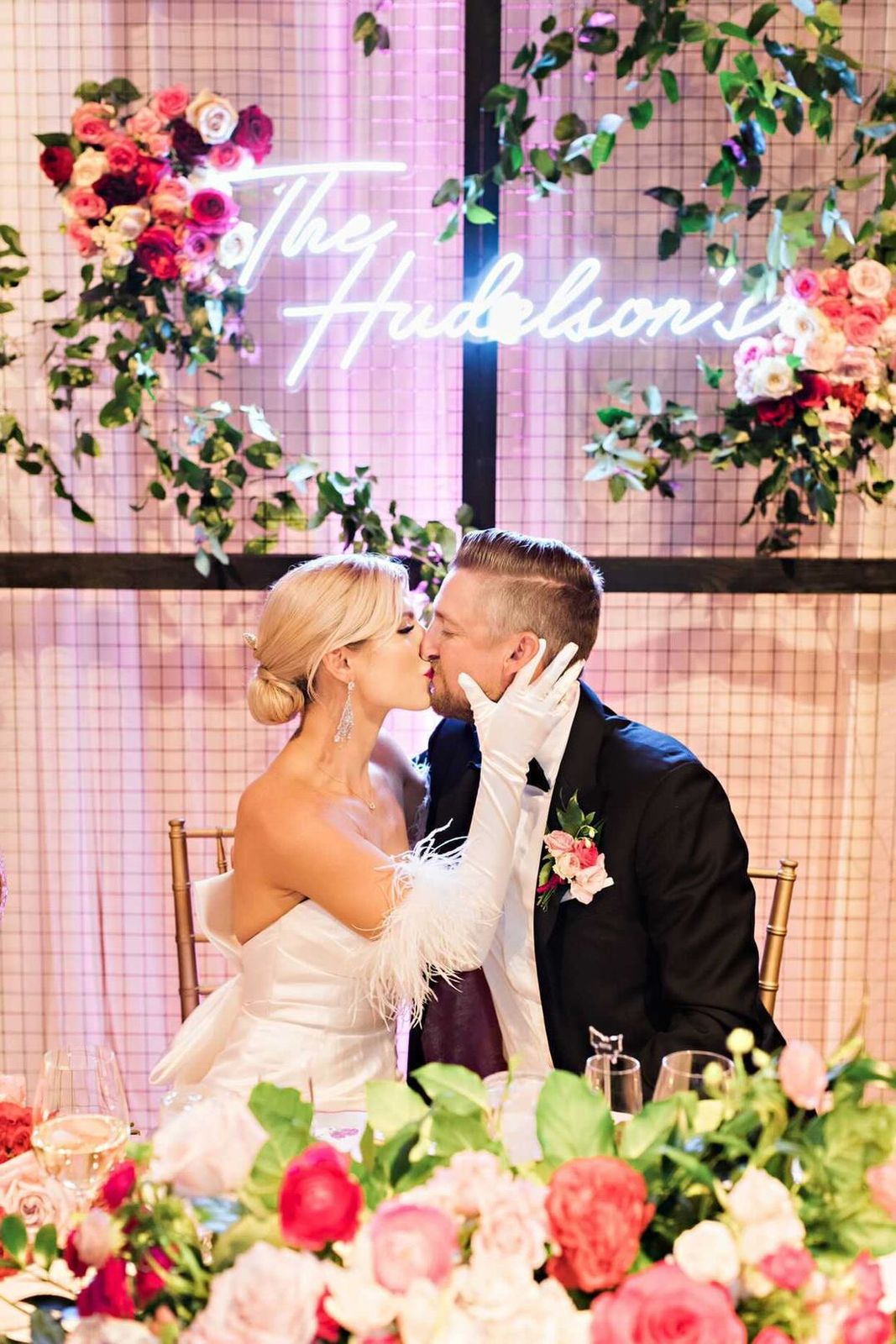 Wedding reception airbrush tan - Reception Glam